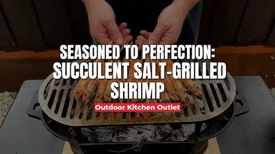 Seasoned to Perfection: Succulent Salt-Grilled Shrimp