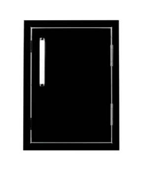 Whistler Vertical Single Door 14x20 Black Series- CBASDV1420-B