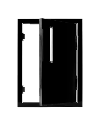 Whistler Vertical Single Door 17x24 Black Series- CBASDV1724-B