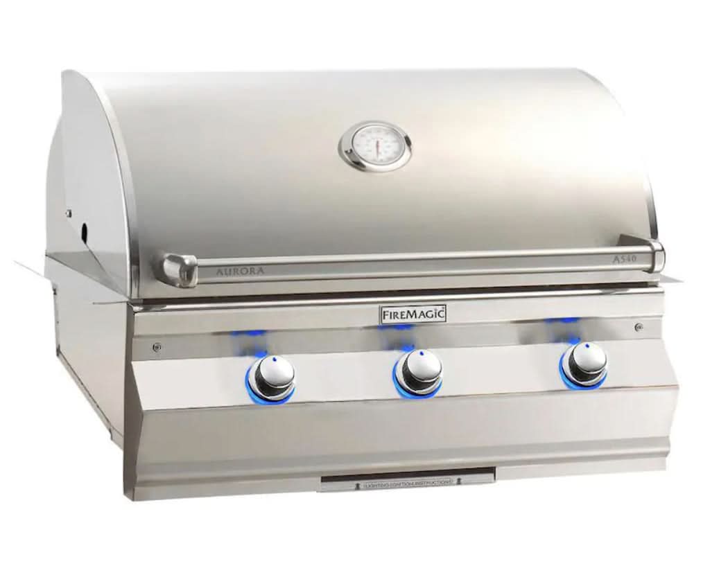 Fire Magic Aurora 30-Inch 2-Burner Built-In Grill - A540I-7LAP