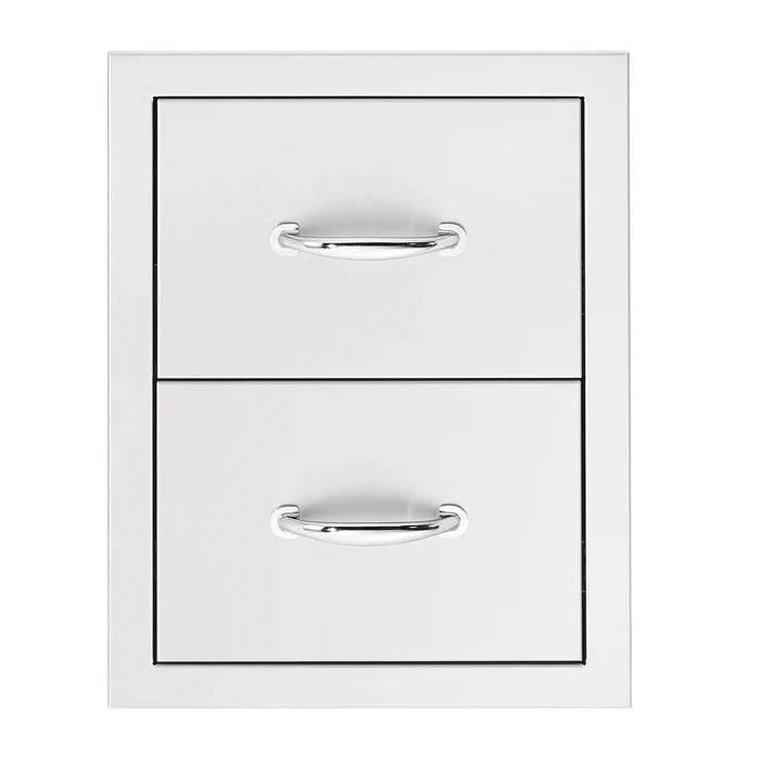 TrueFlame 17" Double Drawer- TF-DR2-17