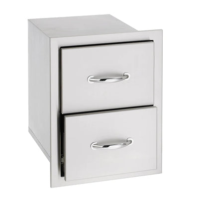 TrueFlame 17" Double Drawer- TF-DR2-17