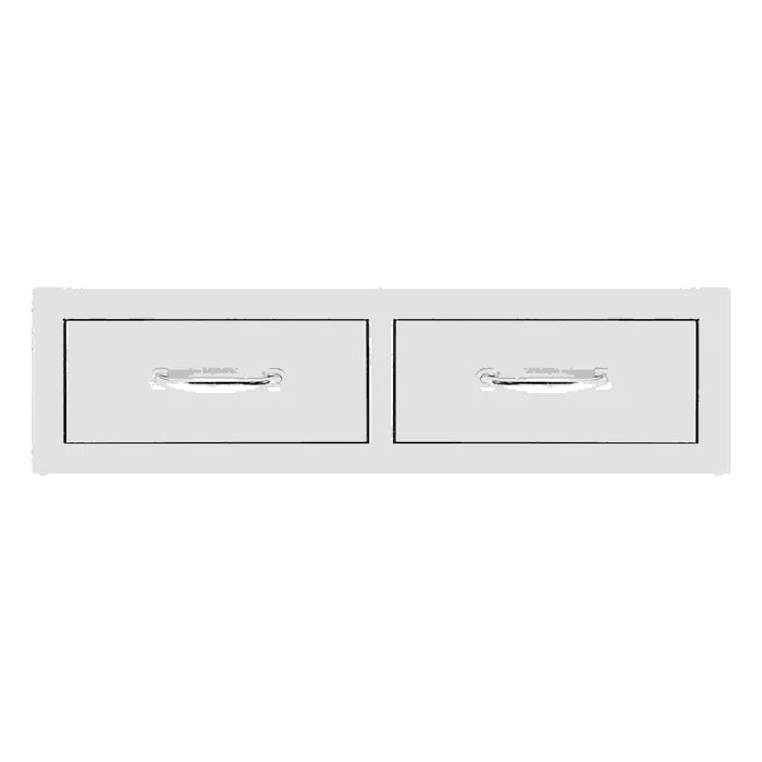 TrueFlame 32" Double Horizontal Drawer- TF-DR2-32H