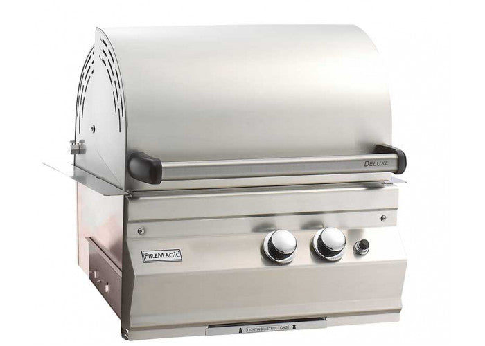 Fire Magic Legacy Deluxe - 2-Burner Built-In Grill - Liquid Propane Gas - 11-S1S1P-A