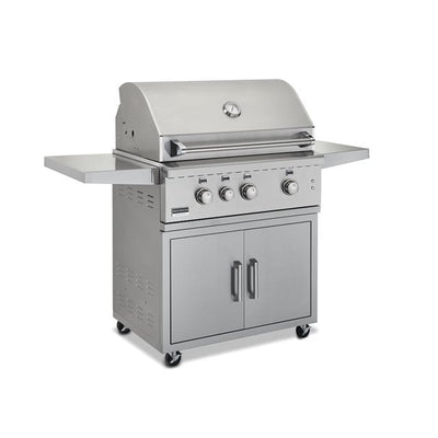Broilmaster 32" 4-Burner Stainless Liquid Propane Gas Grill - BSB324P
