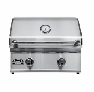 Sole Gourmet TR Series - 26-Inch 2-Burner Built-In Grill - Natural Gas - 261BQTR