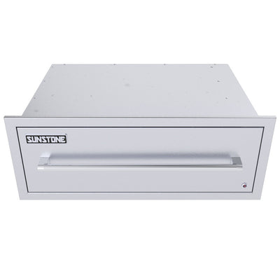 Sunstone 30" Electrical 110Volt Warming Drawer - SAP30WDPRO