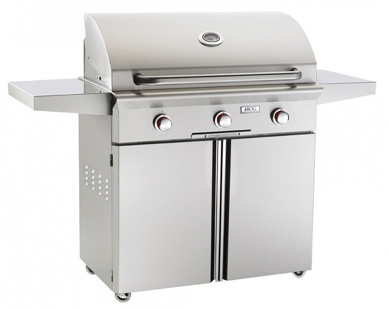 American Outdoor Grill T-Series - 36-Inch 3-Burner Portable Grill - Liquid Propane Gas - AOG36PCT00SP