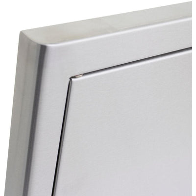 Blaze 25-Inch Stainless Steel Double Access Door - BLZ-AD25-R-SC