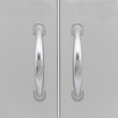 Blaze 32-Inch Stainless Steel Double Access Door With Paper Towel Holder - BLZ-AD32-R-SC