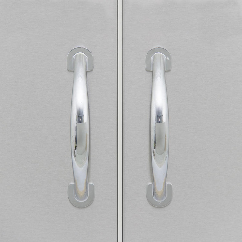 Blaze 32-Inch Stainless Steel Double Access Door With Paper Towel Holder - BLZ-AD32-R-SC