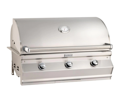 Fire Magic Choice C650I - 36-Inch 3-Burner Built-In Grill With Analog Thermometer - Natural Gas - C650I-RT1N