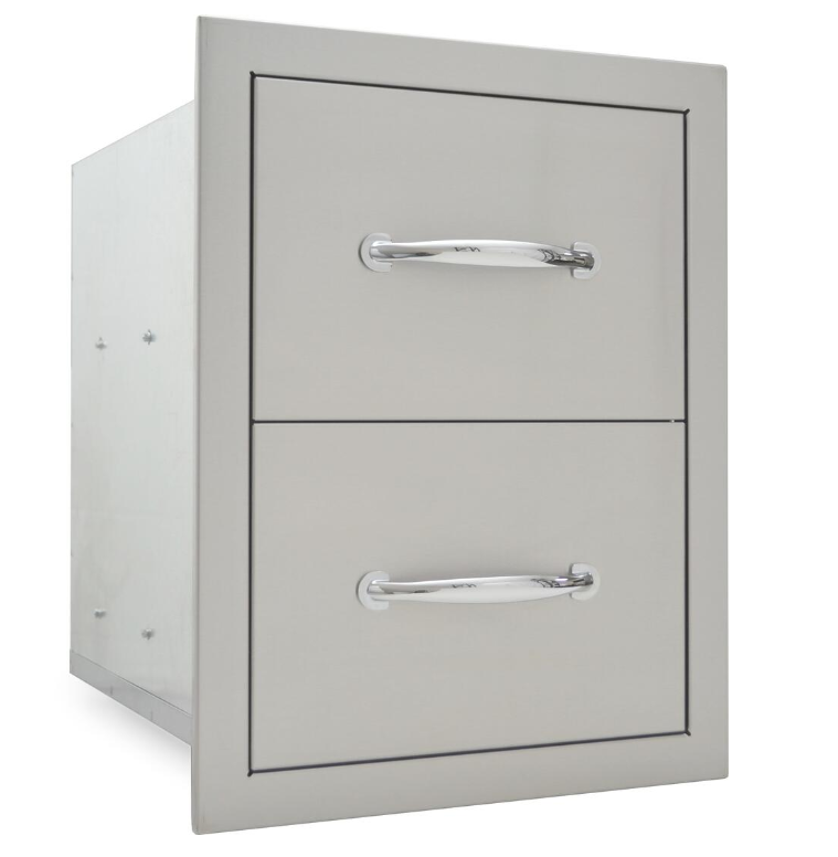 Sole Gourmet 20"x15" Double Drawer Double Lined - DX2D20X15