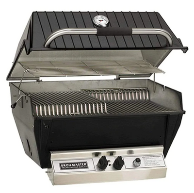 Broilmaster Premium Series - 27-Inch Standard 2-Burner Built-In Grill - Natural Gas - P3XN