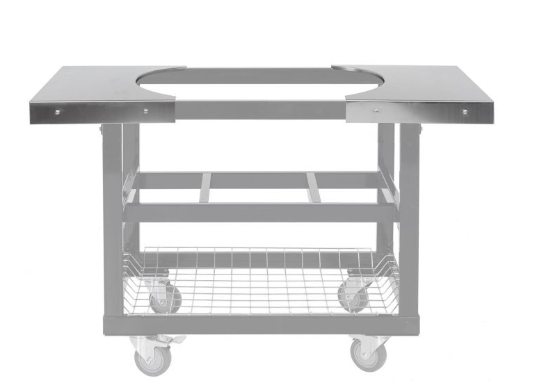 Primo Stainless Steel Side Shelves for JR 200 (req PG00318 Cart) - PG00319