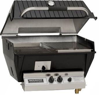 Broilmaster Qrave - 27-Inch 1-Burner Built-In Grill - Natural Gas - Q3X