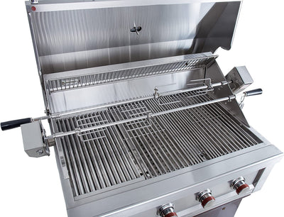 Sunstone Ruby - 36-Inch 4-Burner Built-In Grill with Pro Sear - Natural Gas - RUBY4B-NG