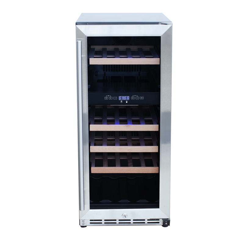 RCS 15" Wine Dual Zone Outdoor Rated Wine Cooler - RWC1