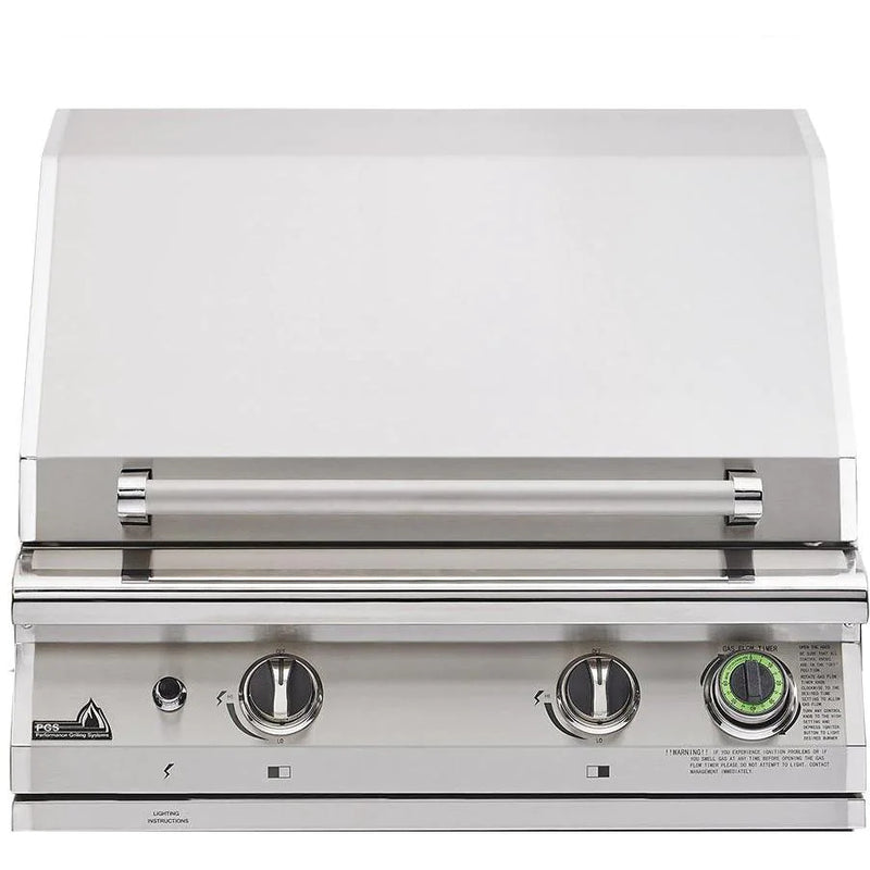 PGS Newport Commercial - 30-Inch 2-Burner Built-In Grill - Natural Gas - S27TNG