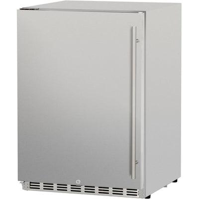 Summerset 5.3c Deluxe Outdoor Rated Fridge Right to Left Opening - SSRFR-24D-R