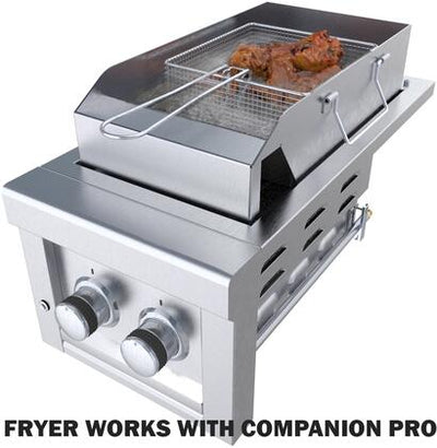 Sunstone Deep Fryer & Steamer Grill Insert - SUNCP-FRYER