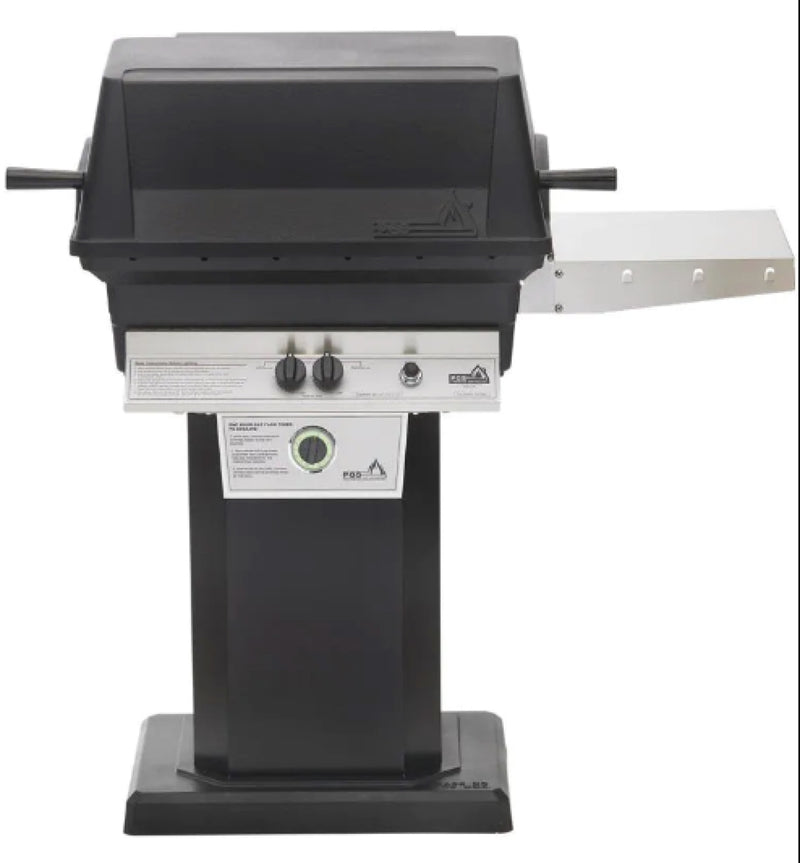 PGS T Series T30 Commercial - 2-Burner Black Patio Base Grill - Natural Gas - T30NG + ABPED + ANB