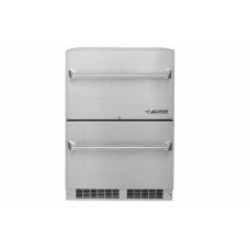 Twin Eagles 24 Inch Two Drawer Outdoor Refrigerator - TERD242-G