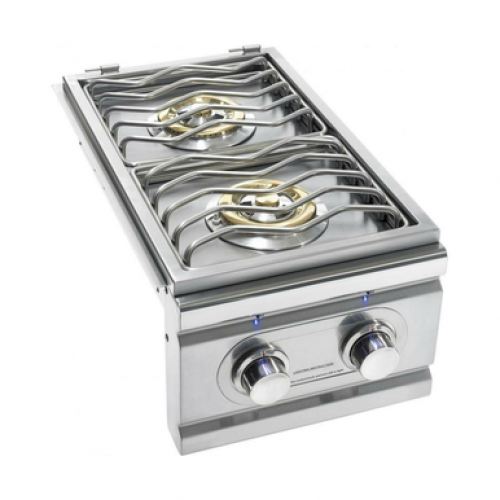 Summerset Professional Grills TRL Series Built-In Double Side Burner (Open Box) - TRLSB2-NG-OB