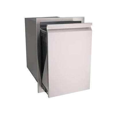 RCS Valiant Stainless Double Trash Drawer Fully Enclosed - VTD2