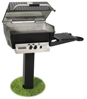 Broilmaster Deluxe Series - 24-Inch 2-Burner In Ground Post Grill - Natural Gas - H4PK2N