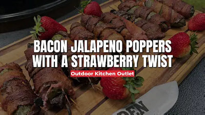 Bacon Jalapeno Poppers with a Strawberry Twist