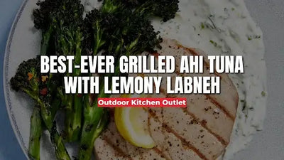 Best-ever Grilled Ahi Tuna with Lemony Labneh