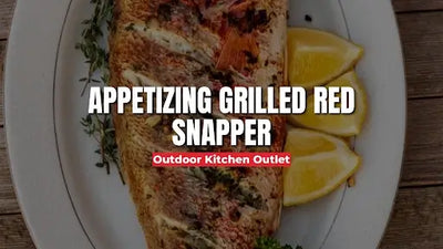 Appetizing Grilled Red Snapper