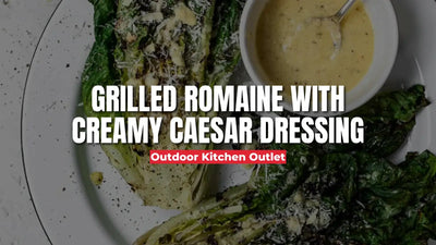 Grilled Romaine with Creamy Caesar Dressing