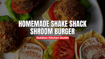 Homemade Shake Shack Shroom Burger