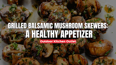 Grilled Balsamic Mushroom Skewers: A Healthy Appetizer