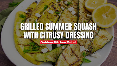 Grilled Summer Squash with Citrusy Dressing