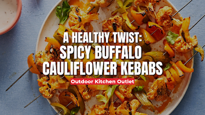 A Healthy Twist: Spicy Buffalo Cauliflower Kebabs