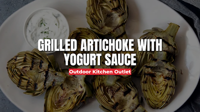 Grilled Artichoke with Yogurt Sauce