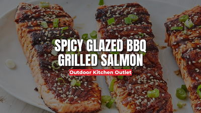 Spicy Glazed BBQ Grilled Salmon