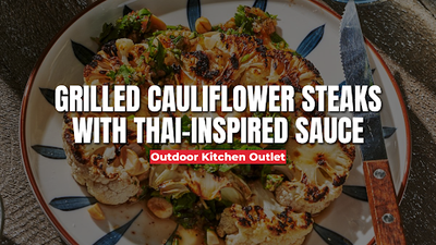 Grilled Cauliflower Steaks with Thai-Inspired Sauce