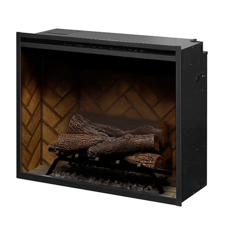 Dimplex Revillusion 30-inch Built-in Firebox with Glass Pane and Plug Kit (RBF30-FG)