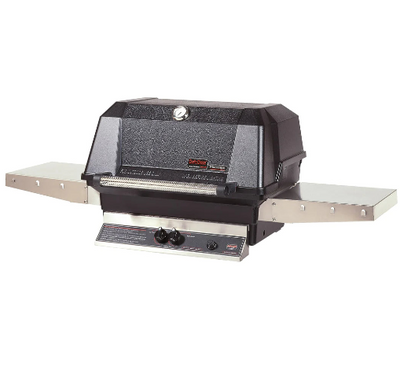 MHP Grill 27-Inch Built-In Grill - Liquid Propane Gas with In-Ground Post -  WNK4DD-PS + MPP