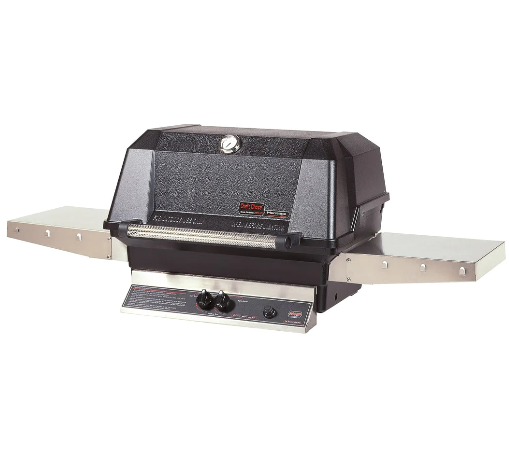 MHP Grill 27-Inch Built-In Grill - Liquid Propane Gas with In-Ground Post -  WNK4DD-PS + MPP