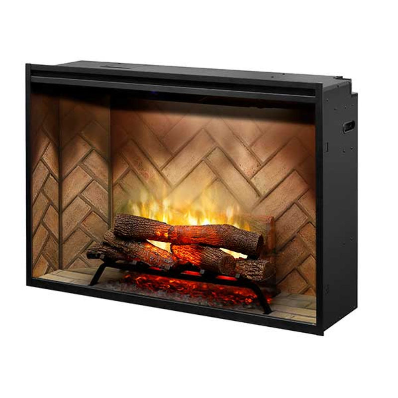 Dimplex Revillusion 42-inch Built-in Firebox with Glass Pane and Plug Kit (RBF42-FG)