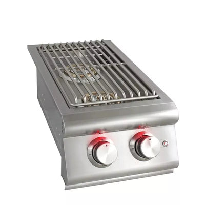 Blaze Prelude LBM 4 Burner 32 inch Grill Package w/ Cover, Door, Side Burner NG BLZ4LBM4PCPKGNG