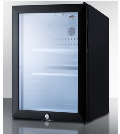 Summit - 16" Wide Compact Minibar with front lock - MB27G