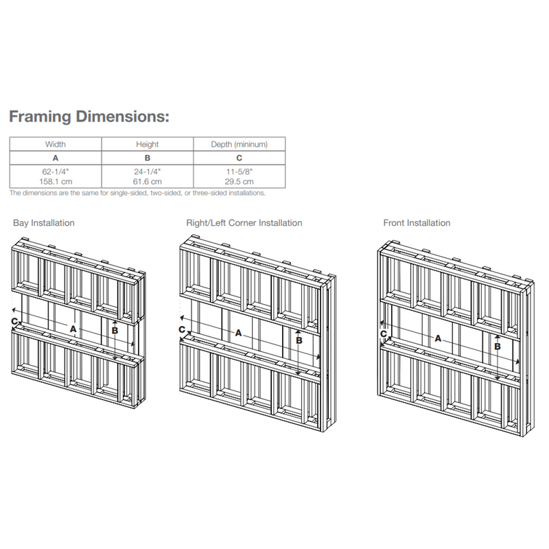 Dimplex IgniteXL Bold Built-In 60-inch Linear Electric Fireplace