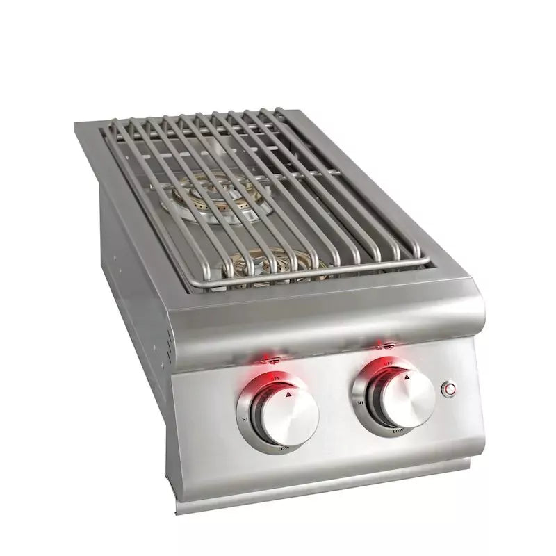 Blaze Prelude LBM 4 Burner 32 inch Grill Package w/ Cover, Door, Side Burner LP BLZ4LBM4PCPKGLP