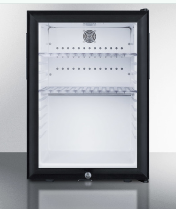 Summit - 16" Wide Compact Minibar with front lock - MB27G